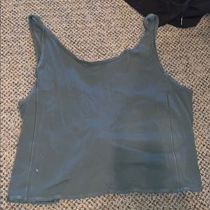 Green lululemon size 8  tank top